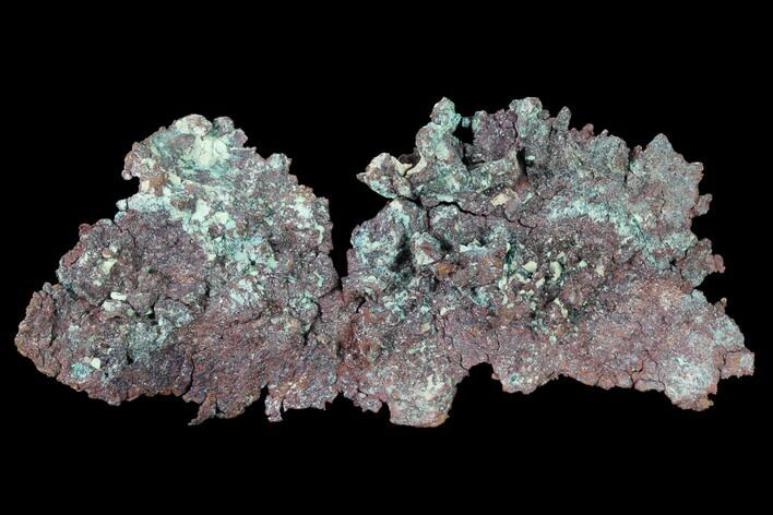 Natural, Native Copper with Cuprite - Carissa Pit, Nevada #168890